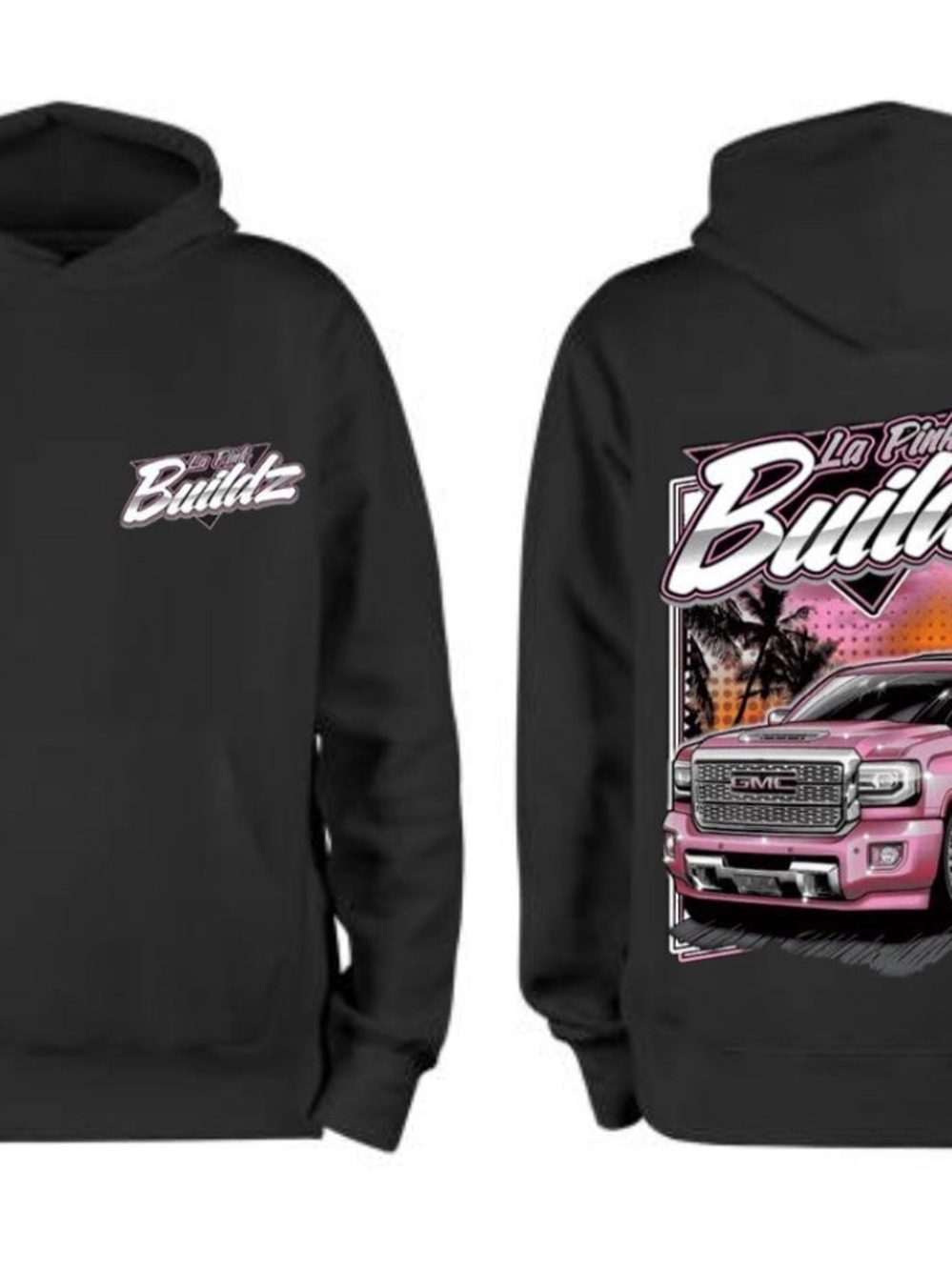 LA Buildz Truck Graphic Hoodie